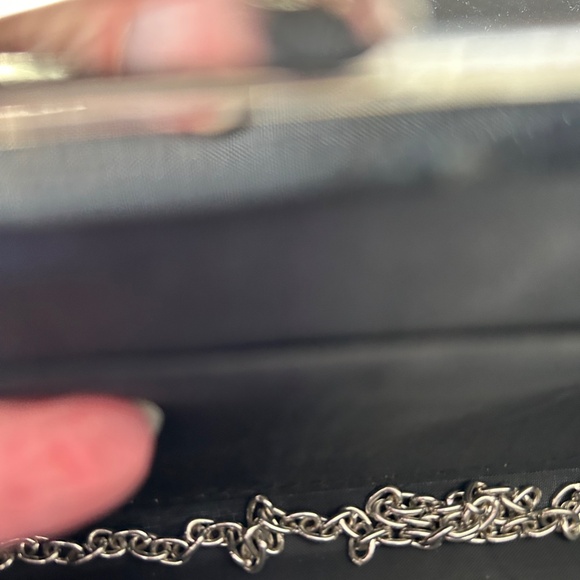 Ladies Black Evening Bag - Picture 3 of 3